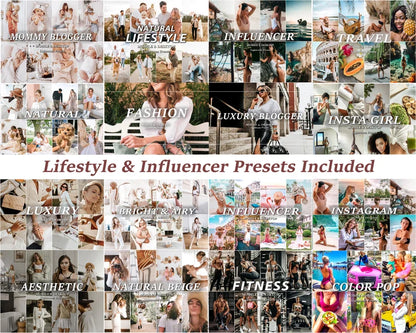 5000+ LIGHTROOM Presets Bundle, Mobile & Desktop Presets, Spring and Summer Aesthetic Presets, Influencer Photo filters for Instagram, vsco