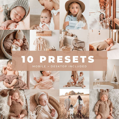 MOMMY BLOGGER LIGHTROOM PRESETS
