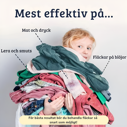 EVELINA - Ekologisk Fläckborttagningsspray Säker för Babykläder och Alla Tyger